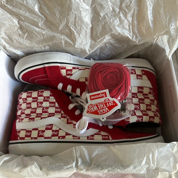 Vans/Supreme sk8 high pro size 8.5 M - Picture 5 of 7